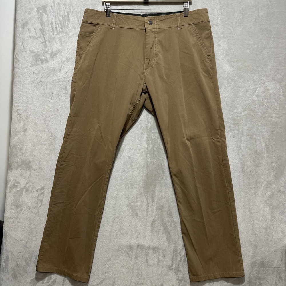 Kuhl Slax Men's Pants Size 40 Brown Hiking Stretch Outdoor Cotton Blend‎